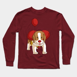 Puppy clown of the horror movie Long Sleeve T-Shirt